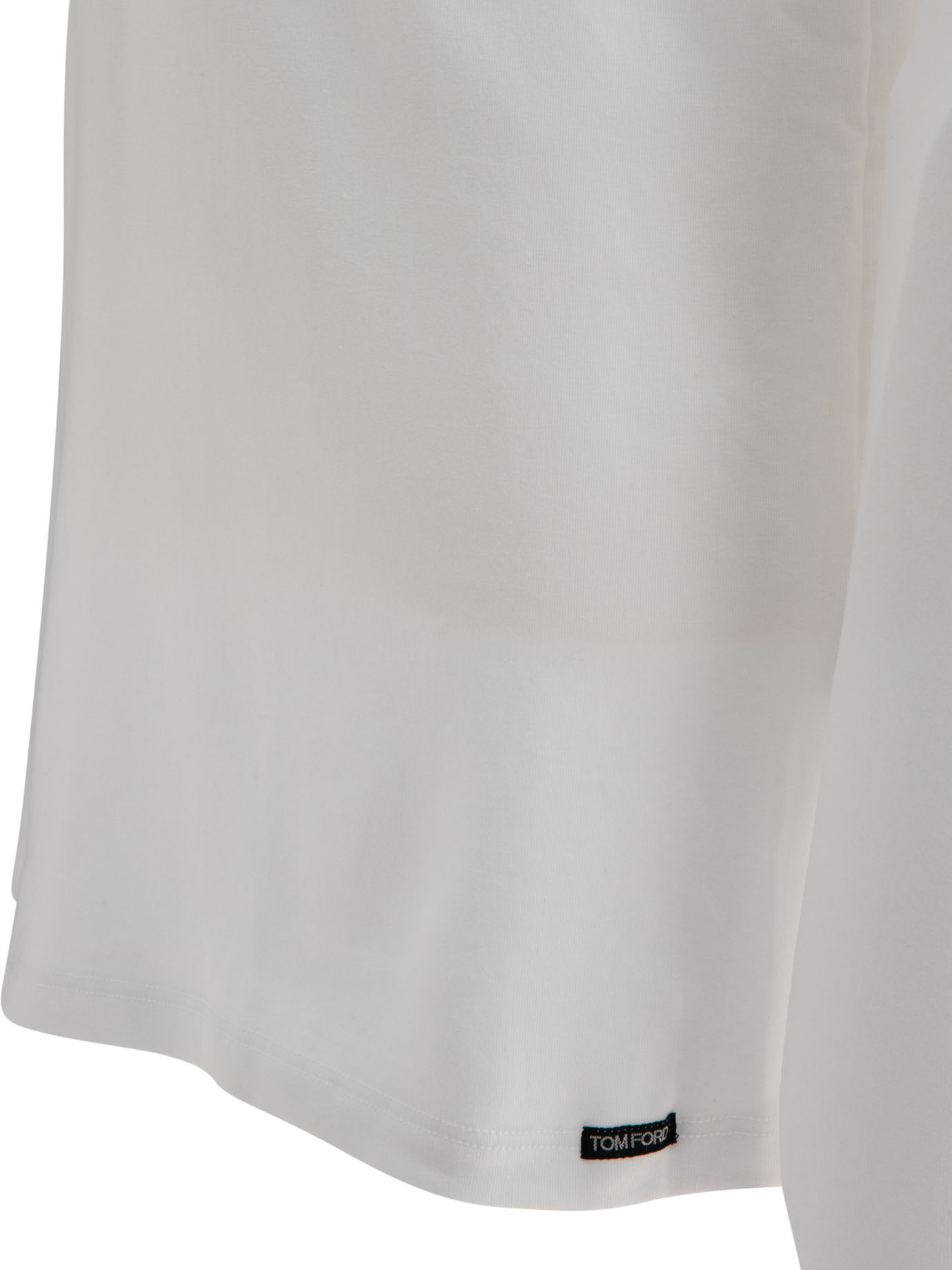 TOM FORD White Henley t-shirt